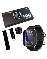 V200 Ultra Smart Watch 2.2" Big Display Bluetooth Calling | WearFit Pro App