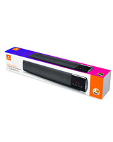 Kisonli LED-800B Portable Bluetooth Speaker | Wireless Soundbar with Digital Clock, FM, USB & TF Card