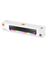 Kisonli LED-802 Portable Bluetooth Soundbar Speaker with RGB Lights & FM Radio