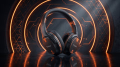 Trinex VIBE ONE Bluetooth Headphones | 20 Hours Playtime Wireless Stereo Headphones with Deep Bass & Built-in Microphone
