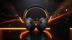 Trinex VIBE ONE Bluetooth Headphones | 20 Hours Playtime Wireless Stereo Headphones with Deep Bass & Built-in Microphone