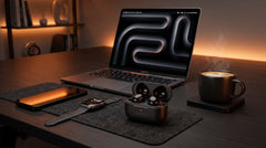 Trinex Wireless Earbuds – Premium Sound | Fast Charging | Bluetooth 5.3 | Orange & Black Edition