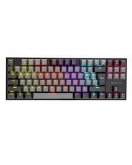 Xtrike Me GK-989 Wired RGB Gaming Keyboard | Mechanical Feel 3 Color Backlit Keyboard for PC & Laptop