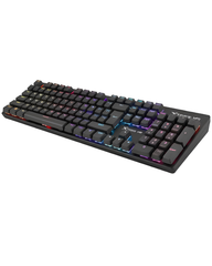 Xtrike Me GK-803 EN-104 Mechanical Gaming Keyboard | Rainbow LED Backlit USB Wired Keyboard for PC, Laptop & Gaming Setup