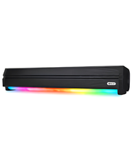 Kisonli LED-802 Portable Bluetooth Soundbar Speaker with RGB Lights & FM Radio