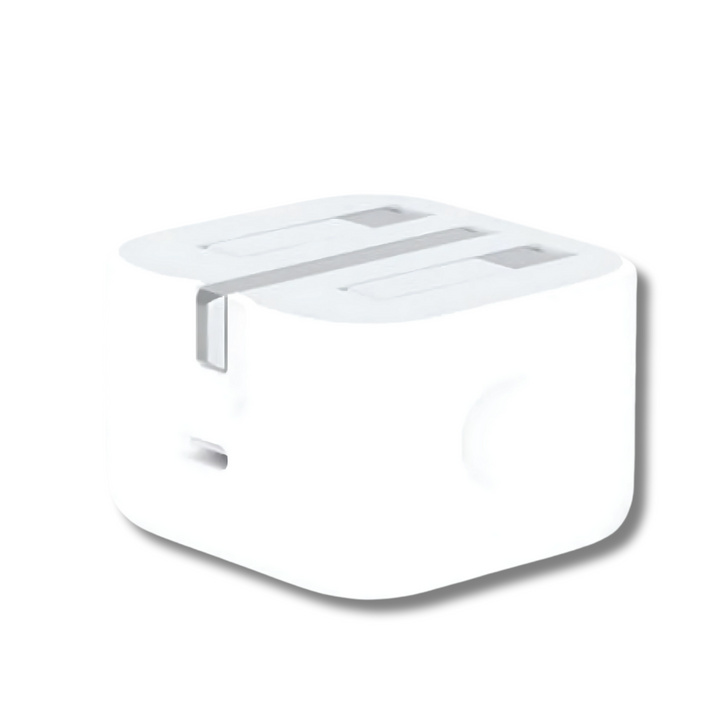 iPhone 20W 3-Pin Adapter – Fast UK Plug Charger – T&S Traders