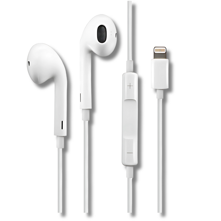 Apple iPhone Lightning Handsfree – Original Style Wired EarPods with Mic 🎧 Crystal-Clear Calls & Music – Just Like the Original!