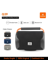 Kisonli Q39 Bluetooth Speaker | 8W Portable Wireless Speaker with TWS, FM, USB & TF Card