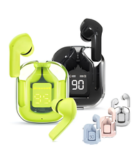 Bluetooth TWS Clear Case | Transparent Protective Charging Case Cover for Wireless Earbuds