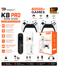 K8 Pro 40000+ Retro Game Console 8K HDMI TV Game Stick Android 12.1 Wireless Gaming Console