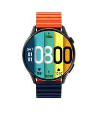 Q9 7-in-1 Smart Watch Round AMOLED Display Bluetooth Calling Fitness Watch