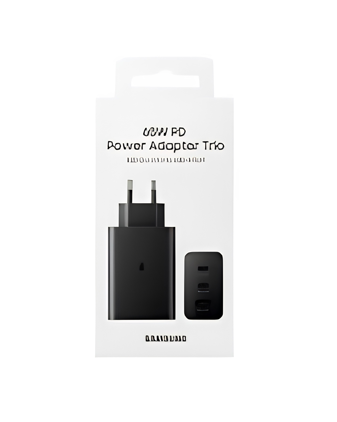 Samsung ATC 65W PD Trio Charger | Dual USB-C Port Super Fast Charging Adapter for Phone, Tablet & Laptop