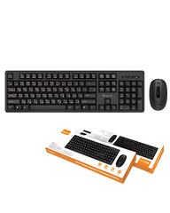 Xtrike Me MK-307 Wireless Keyboard & Mouse Combo | 2.4GHz Wireless Set for PC, Laptop & Office Use