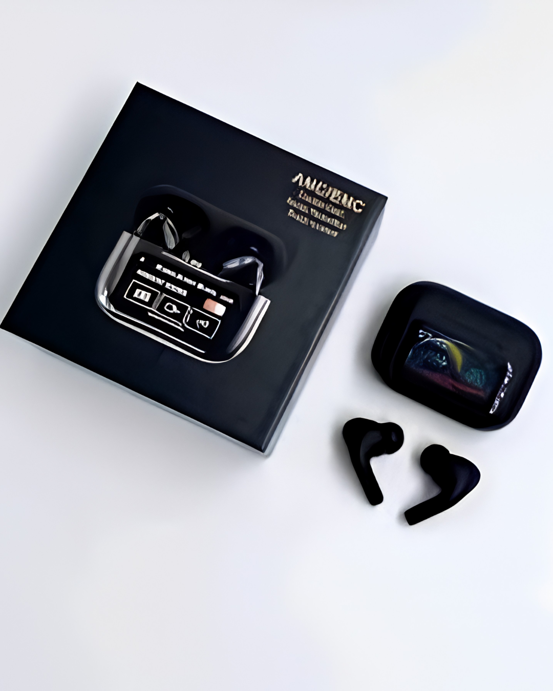AirPods Pro 2 ANC Wireless Earbuds | Double Noise Reduction, Touch Control, Black