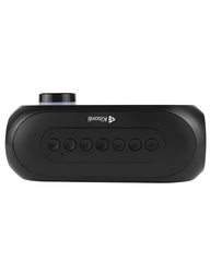 Kisonli LP-2S Bluetooth Speaker with RGB Lights, Alarm Clock & Digital Display