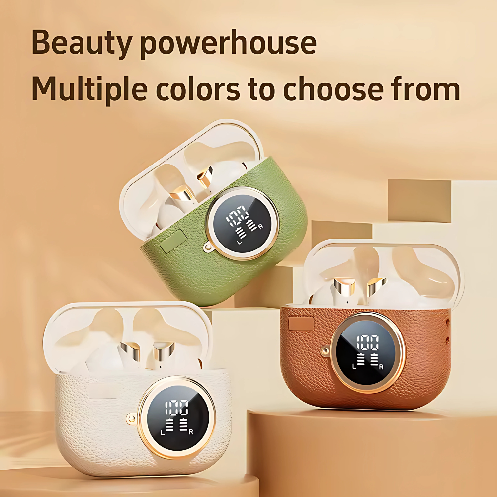 M88 ENC + ANC Wireless Bluetooth Headset HD Talk ENC Noise Canceling Headset TWS Touch Control Linear Headset