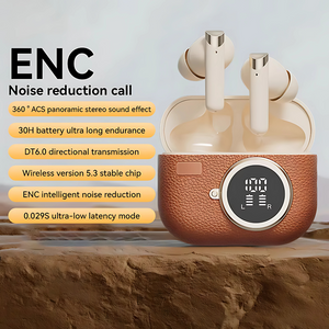 M88 ENC + ANC Wireless Bluetooth Headset HD Talk ENC Noise Canceling Headset TWS Touch Control Linear Headset