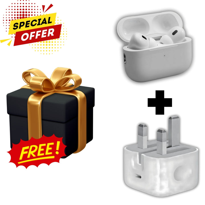 Exclusive Combo Deal: AirPods Pro 2 + iPhone 20W Adapter (Save 40%)