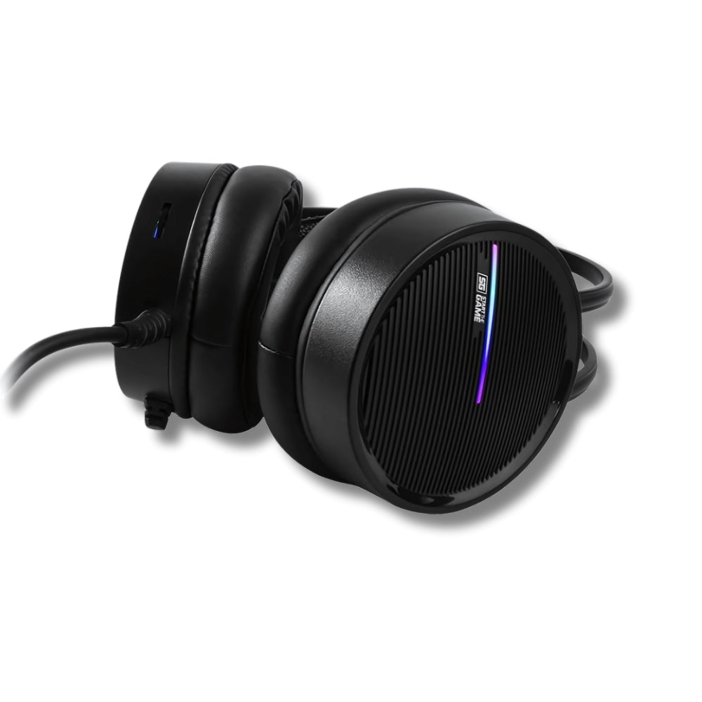 Vorago Gamer HS-502 Headband – Wired Gaming Headset with Mic & RGB