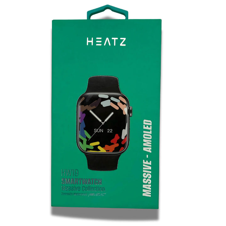 Heatz HW19 Smartwatch – 1.85" HD, Bluetooth Calling – T&S Traders