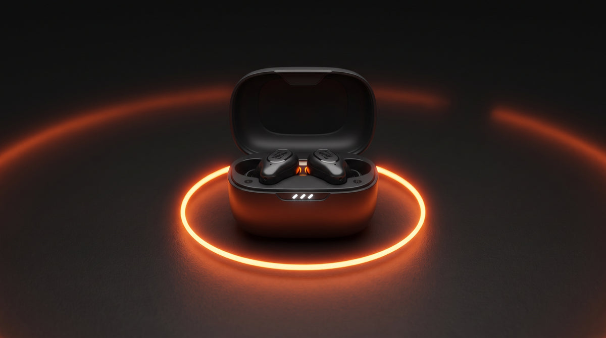 JBL Wave Buds – True Wireless Bluetooth Earbuds with Deep Bass Sound & Charging Case