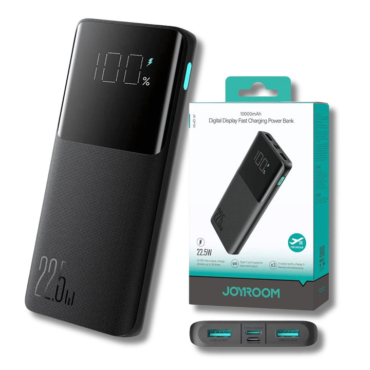 Joyroom-Jr-Qp191-10000mah-225w-Ultra-Fast-Charging-Power-Bank-2-Input-2-Output