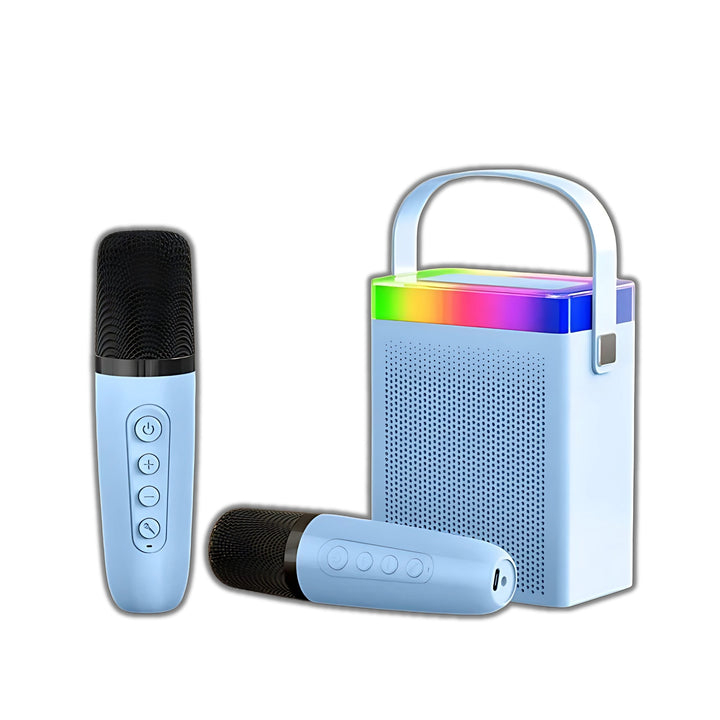 Kisonli G22 Mini BT Portable Karaoke Speaker With Wireless Handheld Microphone