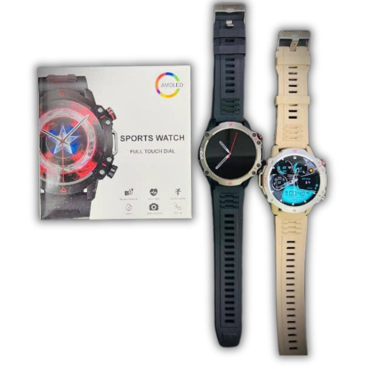 TF10 Pro Smart Watch – AMOLED Display, Bluetooth Calling, 100+ Sports Modes – T&S Traders