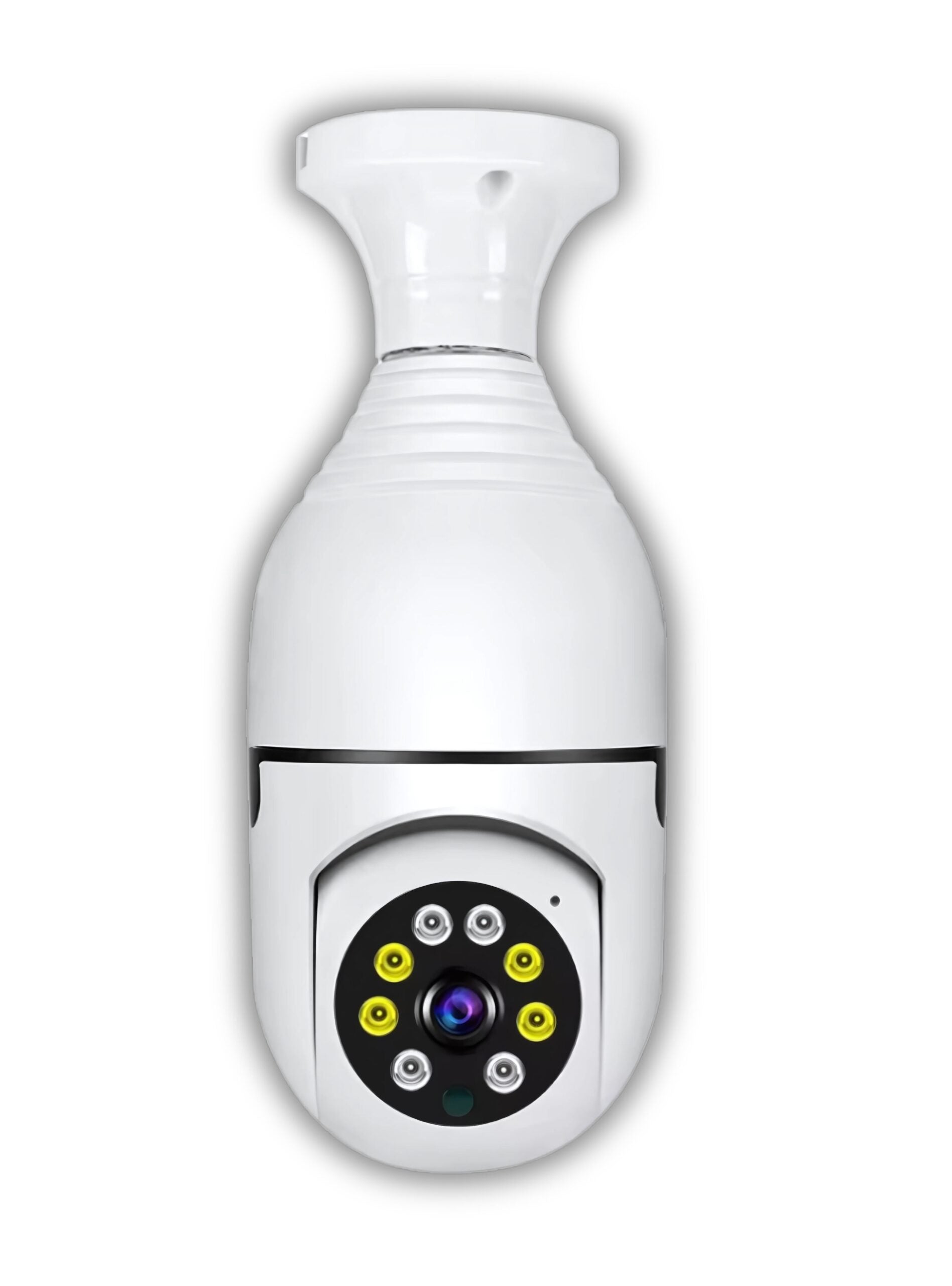 V380 WiFi Bulb Camera – 1080P HD, Night Vision, Motion Alerts – T&S Traders