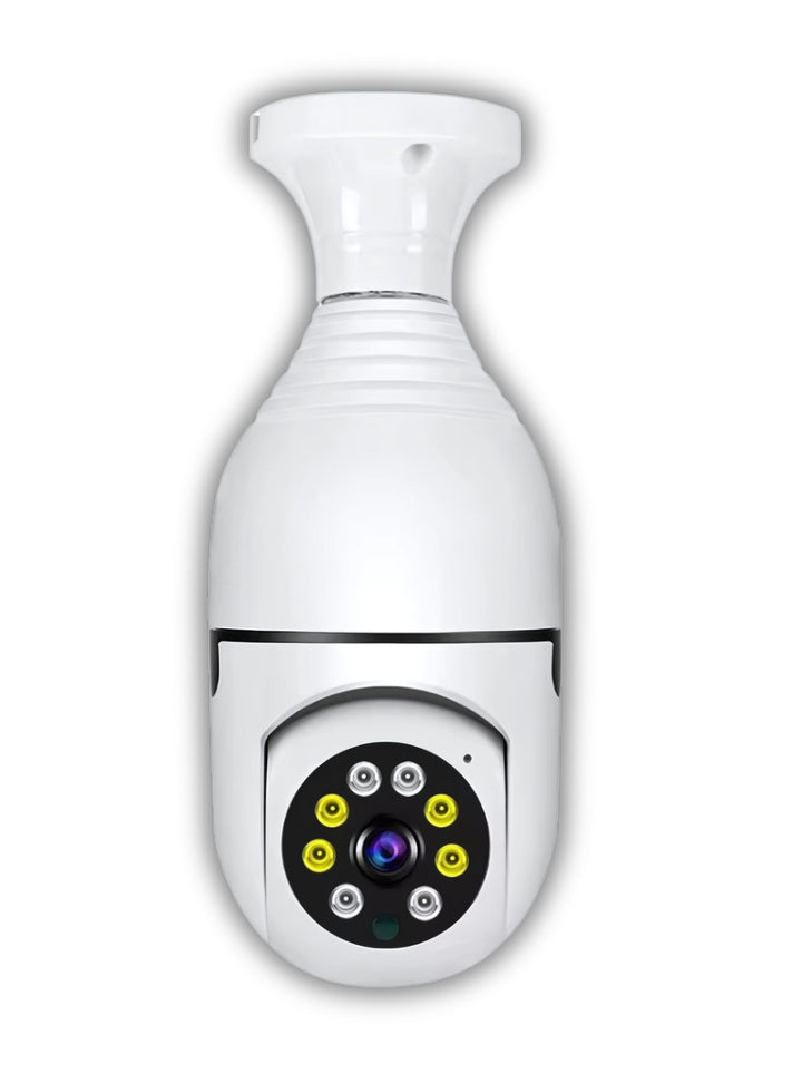 V380 WiFi Bulb Camera – 1080P HD, Night Vision, Motion Alerts – T&S Traders