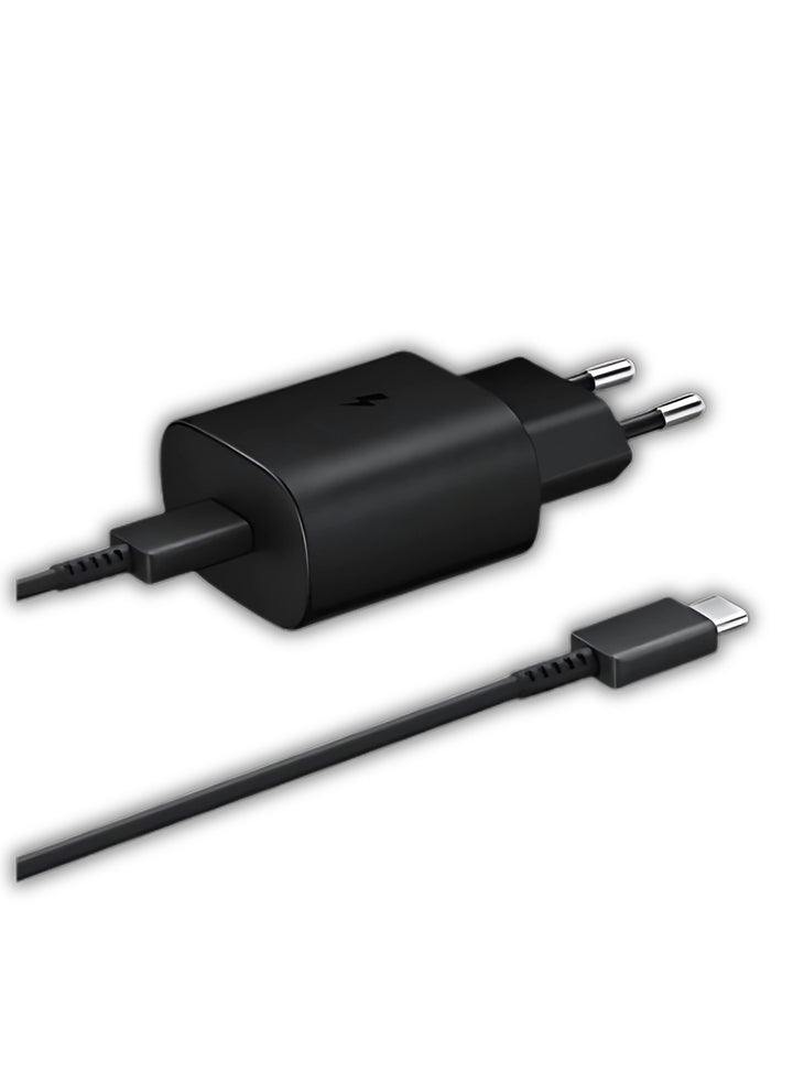 Samsung 25W Super Fast Charger with Cable – PD Adapter