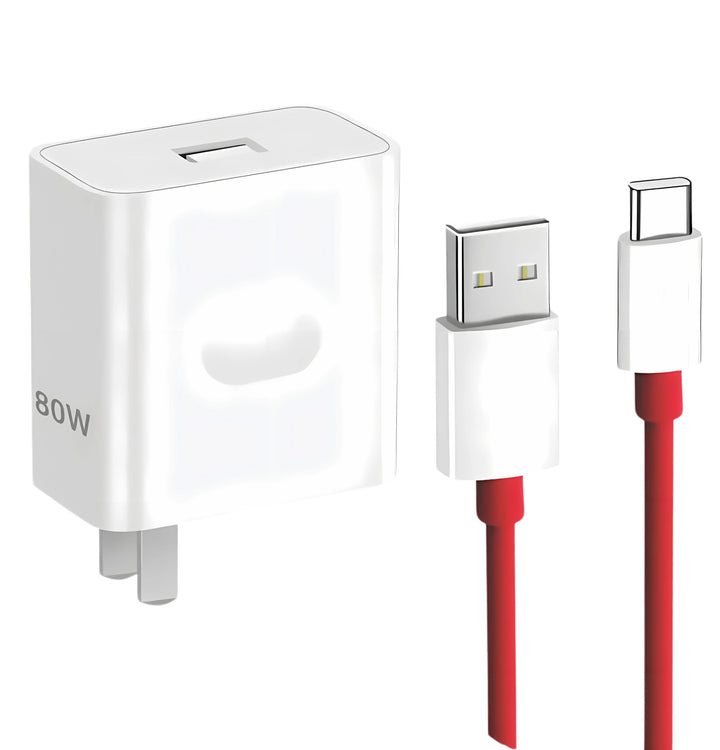 OnePlus 80W SuperVOOC Charger – Ultra-Fast Charging
