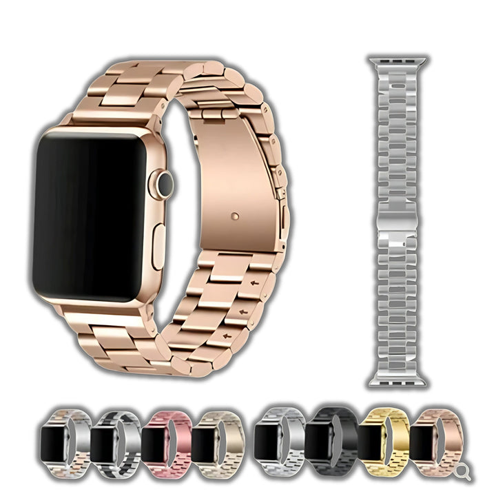 Spigen Rolex Stainless Steel Strap – for Apple Watch 42/44/45/49mm – Luxury Metal Band – T&S Traders