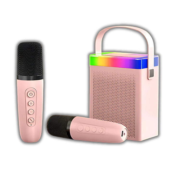 Kisonli G22 Mini BT Portable Karaoke Speaker With Wireless Handheld Microphone