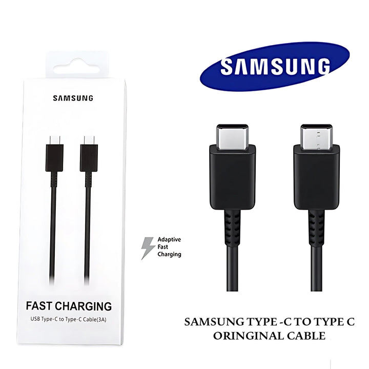 Original Samsung Type-C to Type-C Cable – Fast Charging & Data Sync –