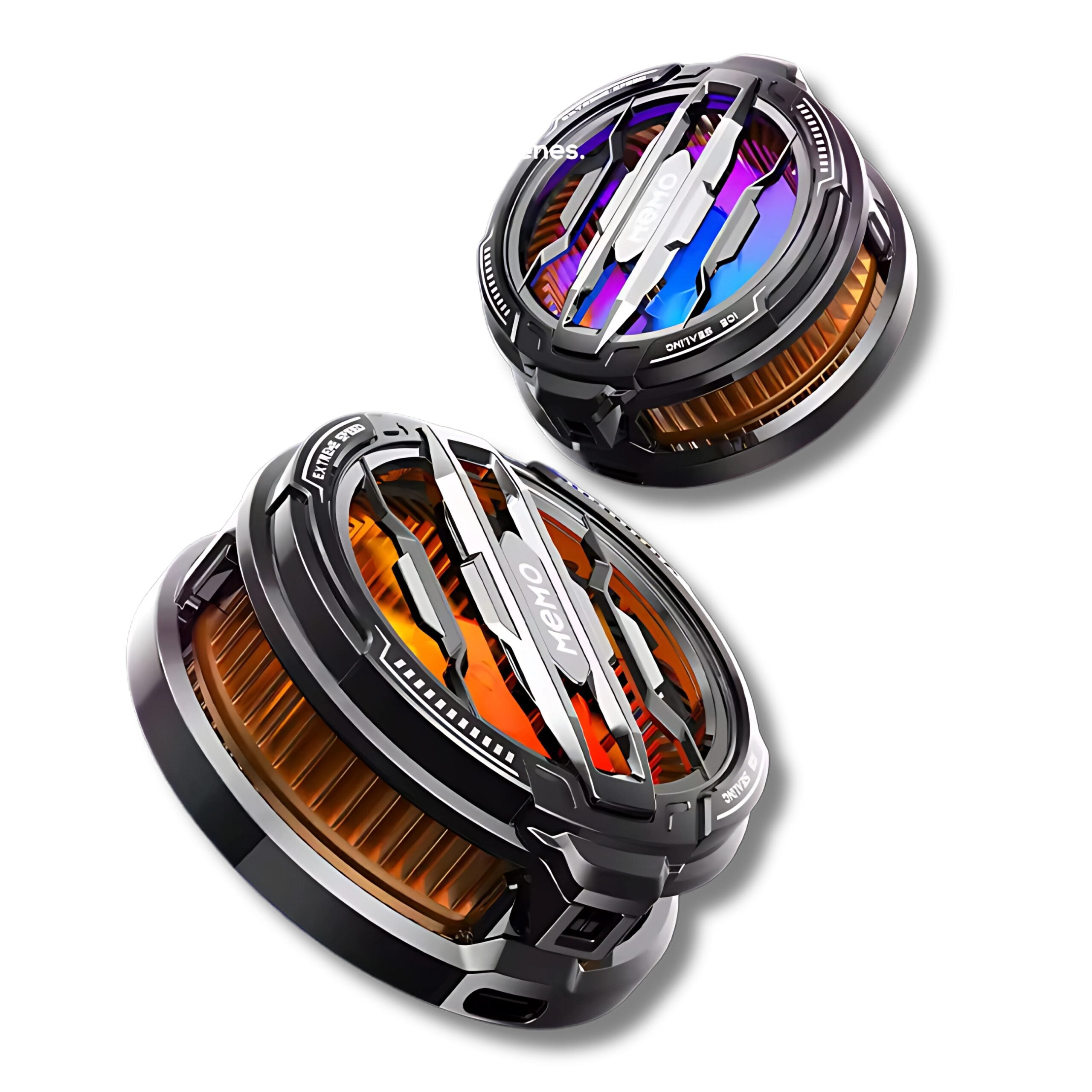 MEMO CX07 Magnetic Phone Cooler – RGB Gaming Fan, Ultra-Fast Cooling