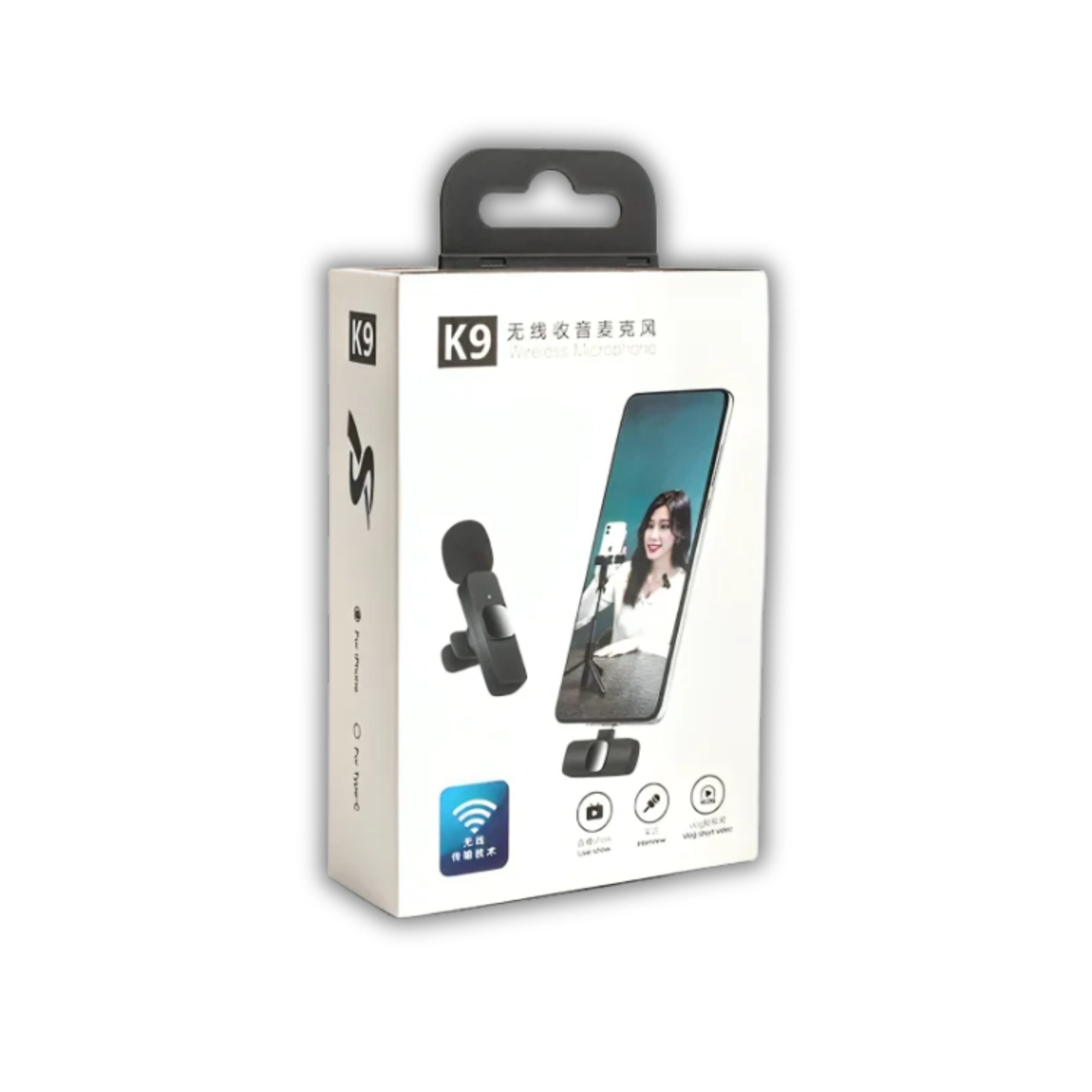 K9 Wireless Dual Microphone – Type-C, Echo, Bluetooth – T&S Traders