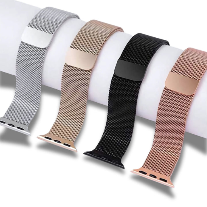 Magnetic Chain Strap for Apple/Samsung Watch – 42mm/44mm/45mm/49mm – T&S Traders
