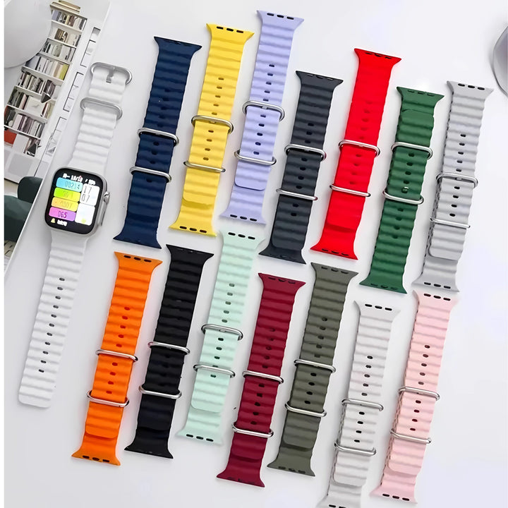 Ocean Band Strap for Apple Watch/Samsung – 42mm/44mm/45mm/49mm