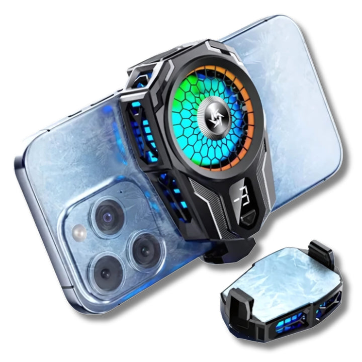 SL-16 Digital Display Phone Cooler – RGB Cooling Fan  – T&S Traders