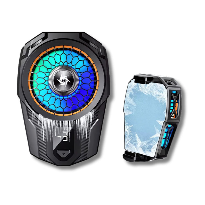 SL-16 Digital Display Phone Cooler – RGB Cooling Fan  – T&S Traders