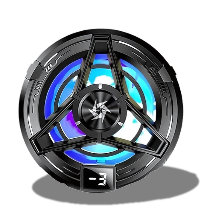 SL-17 Magnetic Phone Cooler – Silent Gaming Fan with RGB Lights – T&S Traders